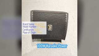 100W Karaoke Speaker Loud Clear Sound
