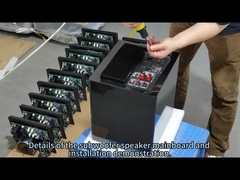 Details of the subwoofer speaker