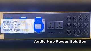 Pro Audio Break In Box Signal Power Hub