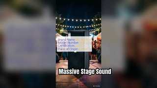 Dual 15 Inch Pro Stage Speaker Powerful Sound