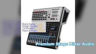 Stage Mixer TS Series Premium Audio Quality
