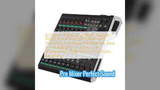 Pro 8 Channel Mixer Bluetooth DSP Live Sound