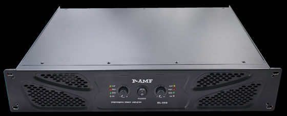 XL550 2 Channel Power Amplifier Balanced Input Two Channel Power Amp 2×800W