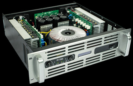 EV-7300 2 X 600W Karaoke Power Amplifier 2 Channel Class AB Power Amplifiers