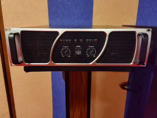 2 Channel Karaoke Power Amplifier with 2 x 1700w Output for Large-scale Performances