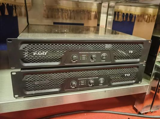 Versatile T12 2 X 1200W Stage Power Amplifier For Various Live Performance Applications