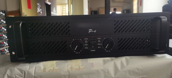 P4 2 X 700W Class H Karaoke Power Amplifier For Outdoor Activities Church And Large Conference Room