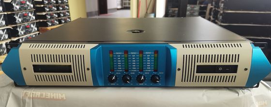 High Power 4 Channel Amplifier with Versatile Connectivity and Multiple Input Options for Professional Audio Systems