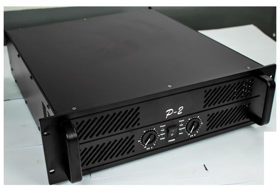 Meeting Room And KTV Cooling And Protection 2X300W Professional High-Performance 2 Channel Power Amplifier