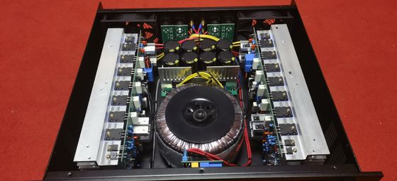 Powerful 2 X 650W Karaoke Power Amplifier With Dual Cooling Fans For Superior Sound Performance