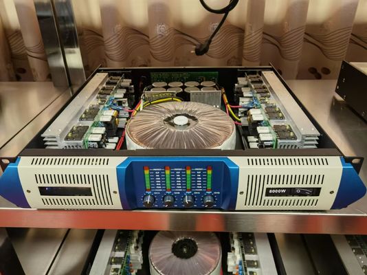 CA800 2-канальный усилитель мощности с входами и выходами для воспроизведения домашней и профессиональной стерео музыки