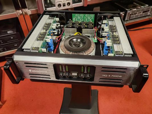 Amplificador de 4 x 300W fácil de mantener con soporte local para clientes africanos