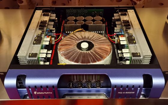 4-Channel Stage Amplifier For Live Sound DJ Performances And Installations