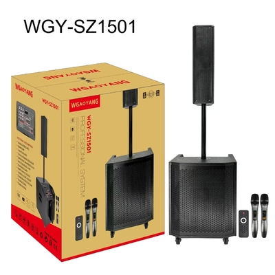 15 Inch portable party speaker system /outdoor party speaker /outdoor bluetooth wireless speakers /house party speakers function to make the singer with very good exprience feeling