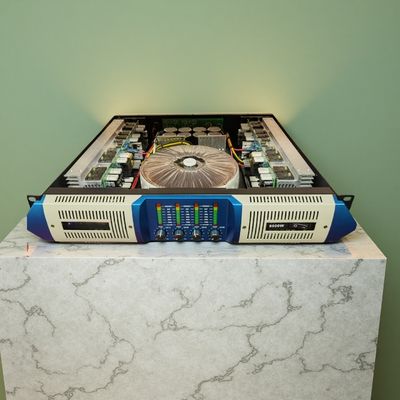 Transformer 4 Channel Power Amplifier with Traditional Design for Budget-Friendly Audio Solutions VIP-4-8000