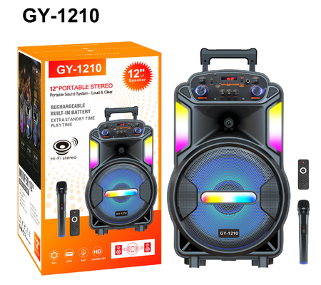 12-inch Bass Speakers Portable Party Speaker with Lights the Perfect Addition to Your Outdoor Celebrations