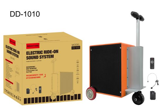 80W Output RMS Power Colorful LED Lighting Portable Party Speaker For Unforgettable Party Sound Experience