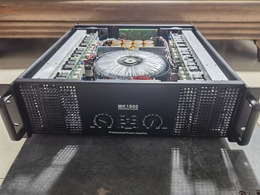 Class H Technology Providing stage power amplifier Power Output Up To 1400 Watts