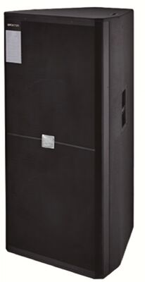 Dual 15-inch 1200W Professional Stage Speaker with 136dB Maximum Sound Pressure for High-Output Audio