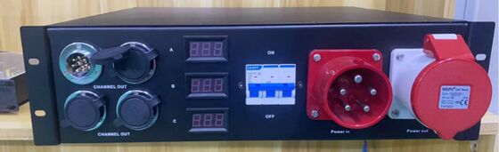 Professional Audio Break-In Box | Stage Direct Box Line Array Electrical Box Hub Distribution Box Audio Signal Distribution Power Manager. Waterproof Plug. Waterproof Sockets.